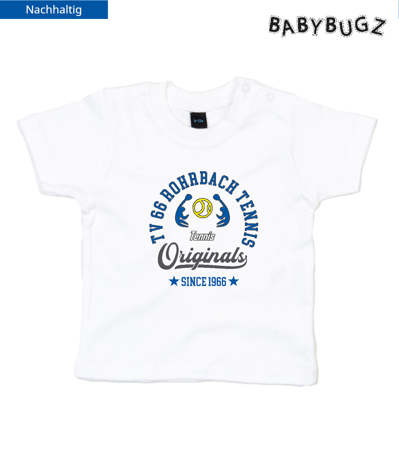 Babybugz Baby T-Shirt White "Jacob"