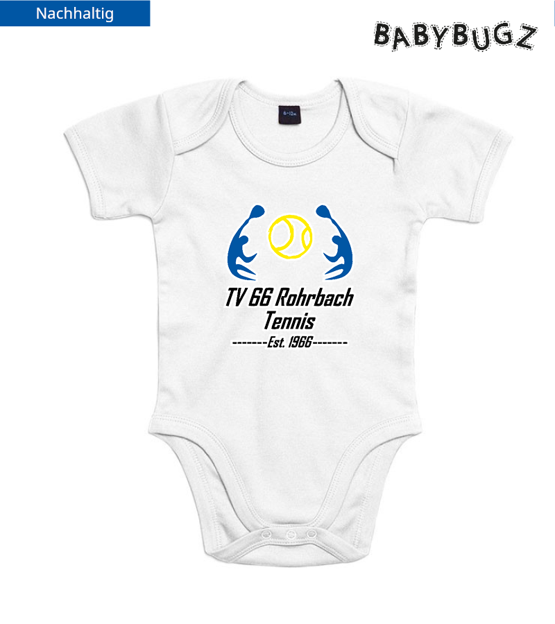 Babybugz Baby Body White "Anton"