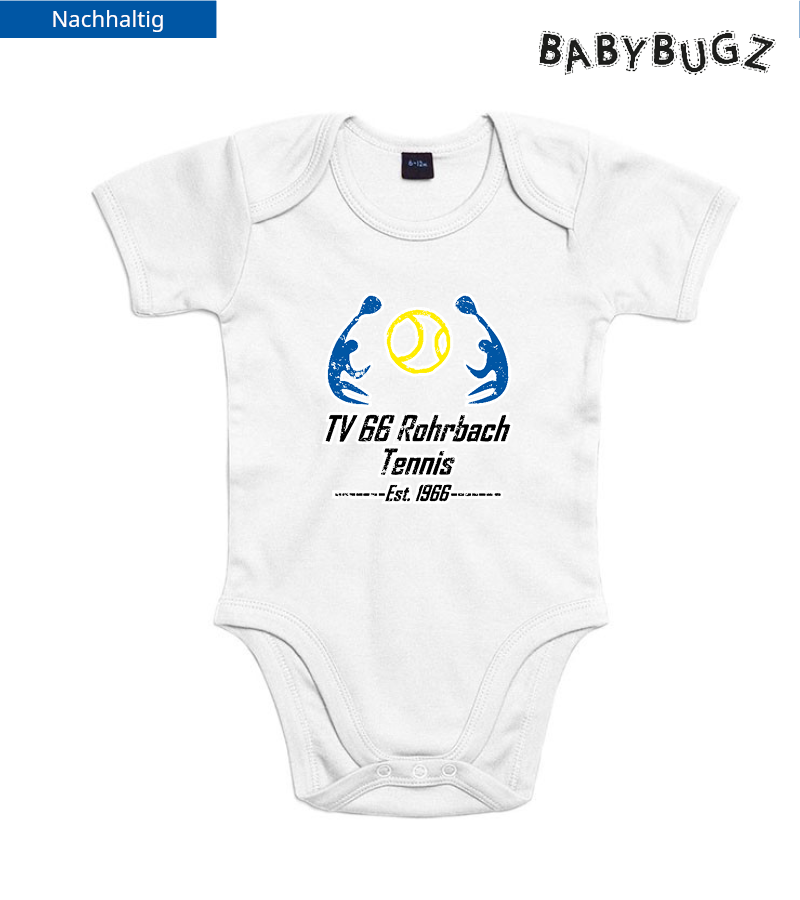 Babybugz Baby Body White "Uwe"