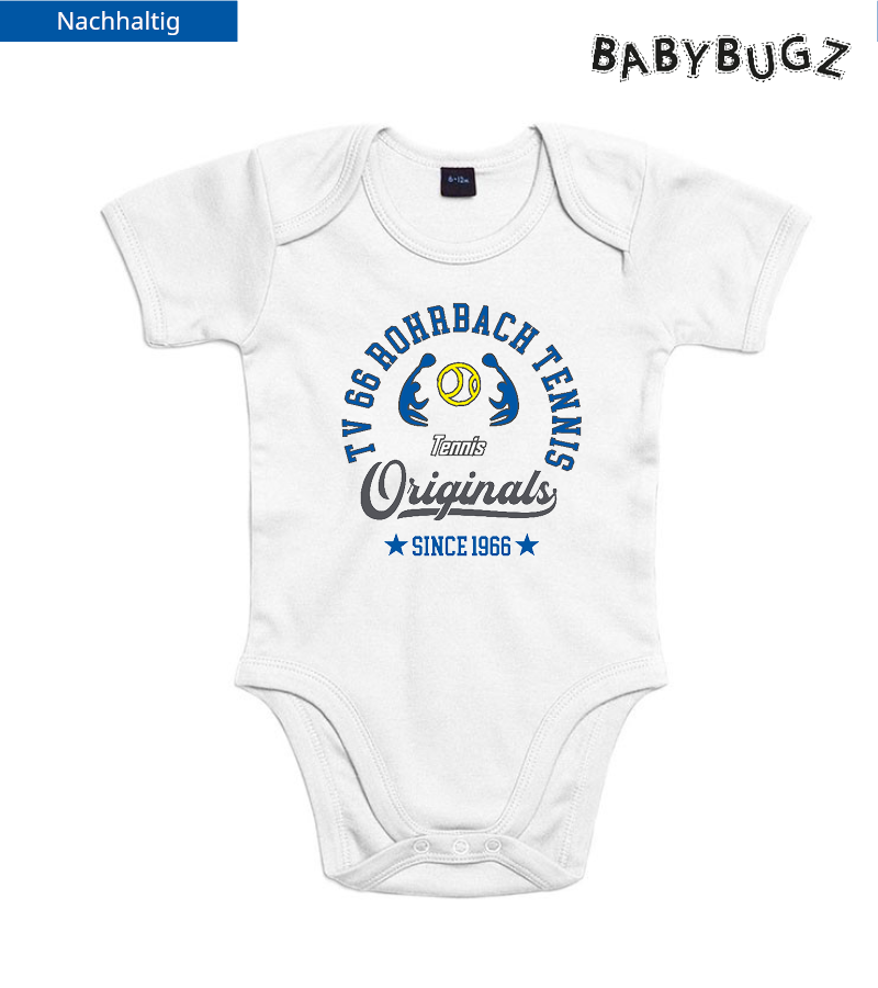 Babybugz Baby Body White "Jacob"