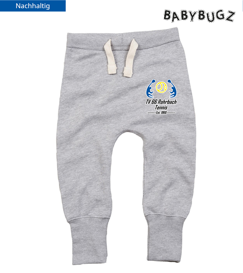 Babybugz Baby Jogginghose Heather-Grey Melange "Uwe"