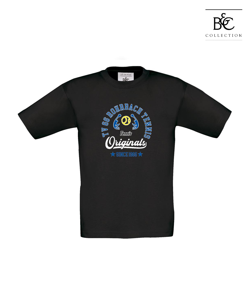 B&C Kinder T-Shirt Black "Jacob"