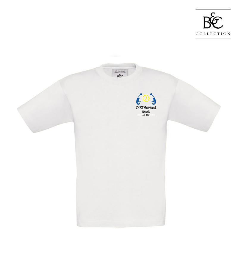 B&C Kinder T-Shirt White "Anton"