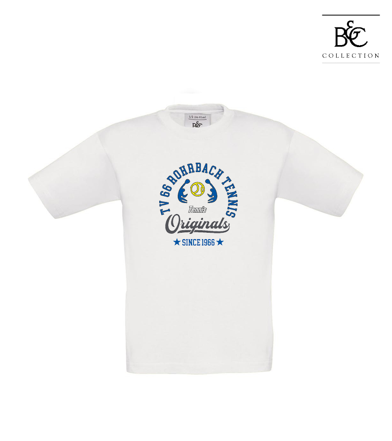 B&C Kinder T-Shirt White "Jacob"