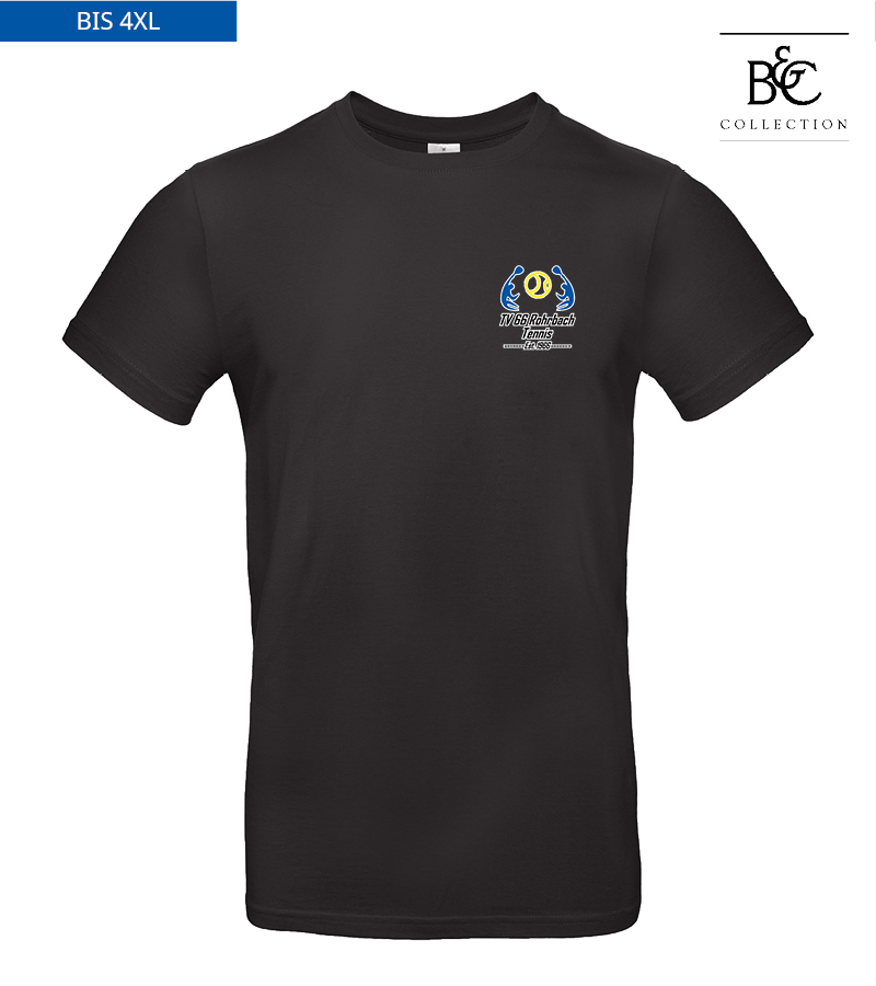 B&C Herren T-Shirt Black "Anton"