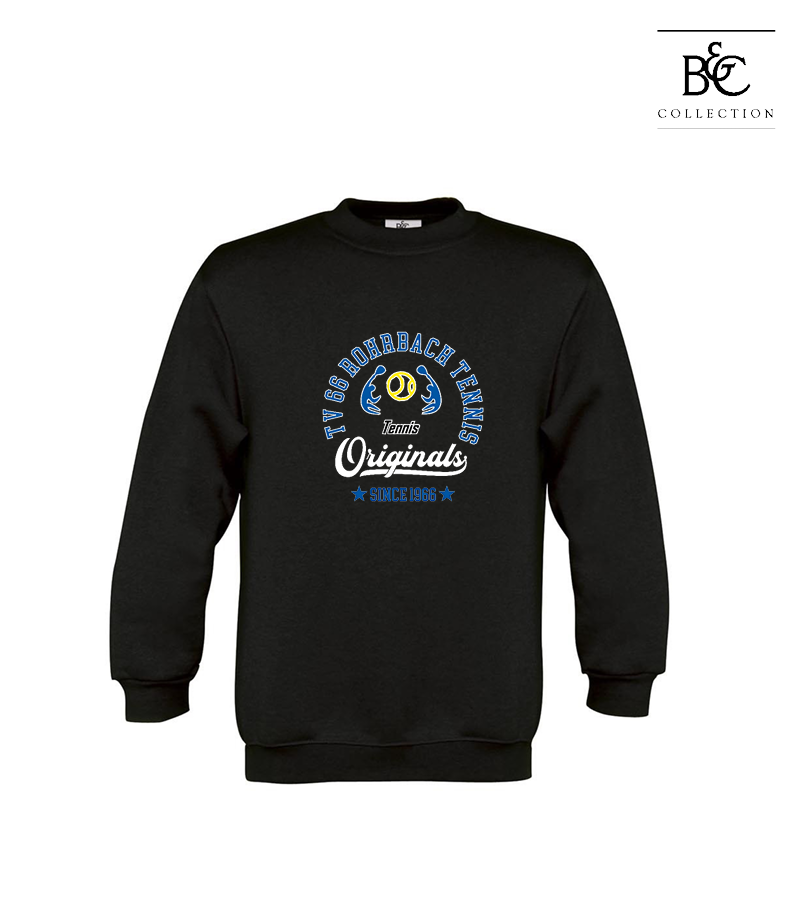 B&C Kinder Sweatshirt Black "Jacob"