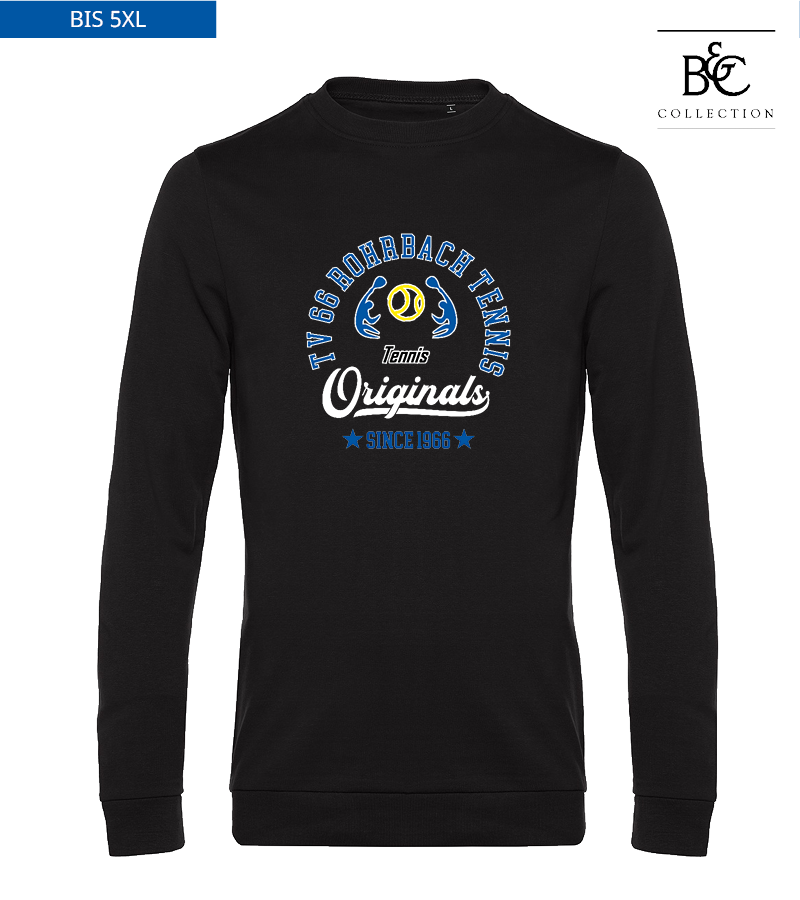 B&C Herren Sweatshirt Black Pure "Jacob"