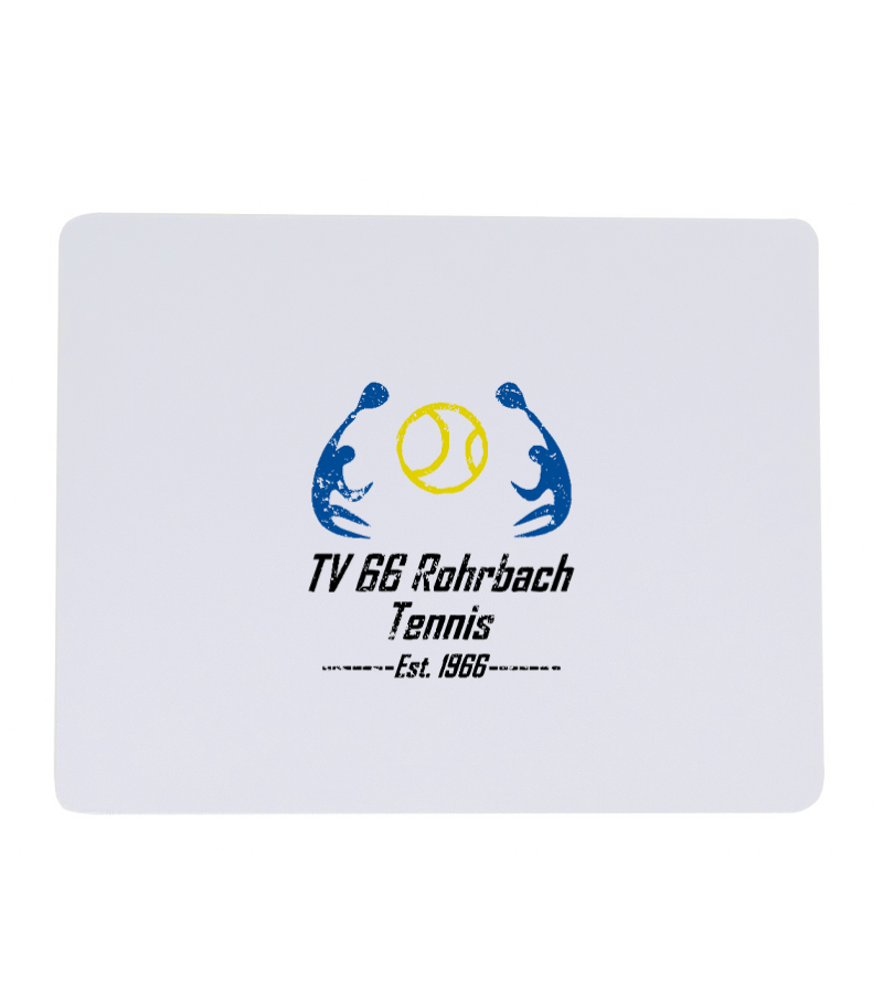 Textil Mousepad White "Uwe"