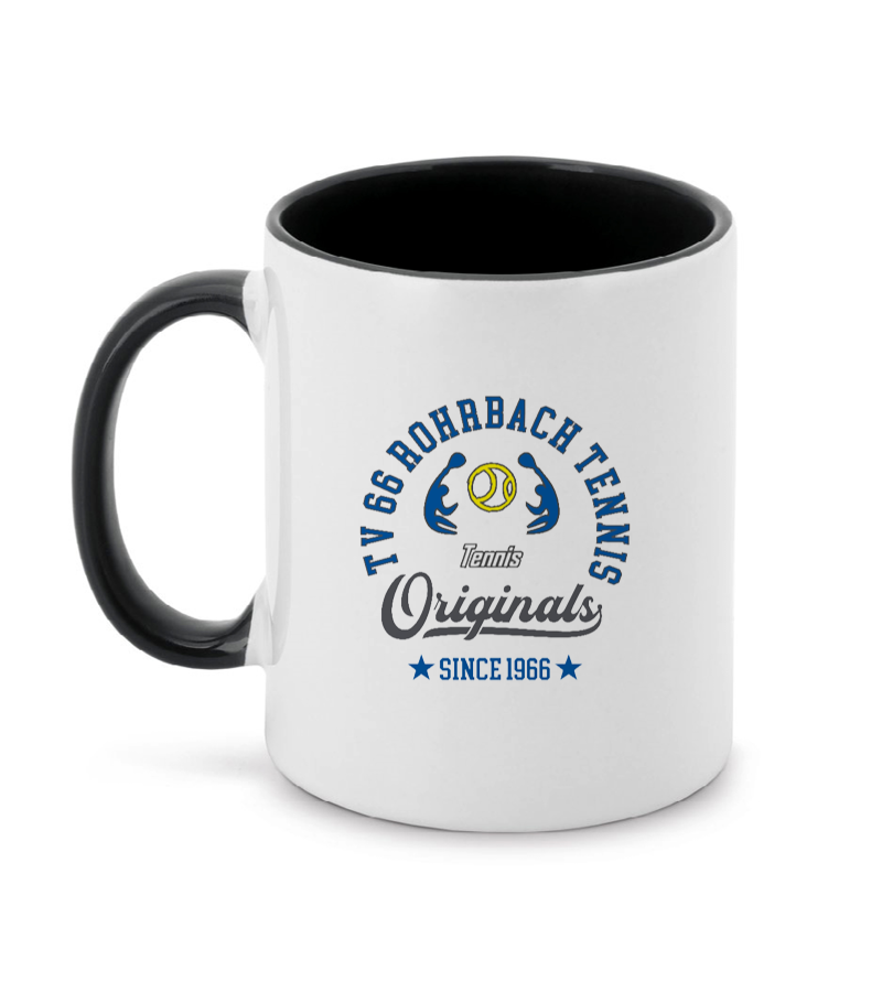 Keramiktasse TwoTone Black "Jacob" B