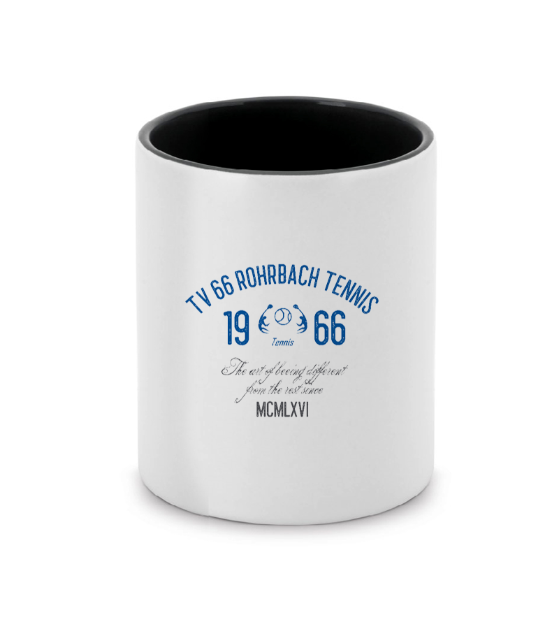 Keramiktasse TwoTone Black "Isack" A
