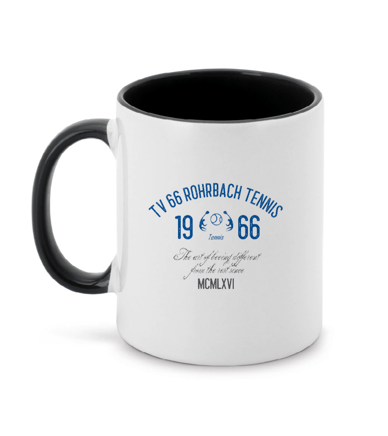 Keramiktasse TwoTone Black "Isack" B