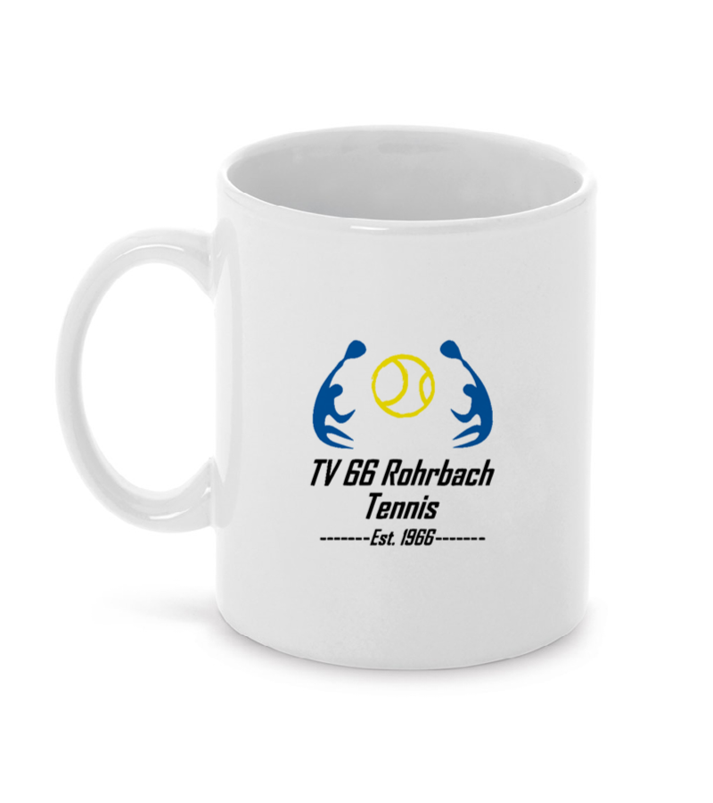 Keramiktasse White "Anton" B