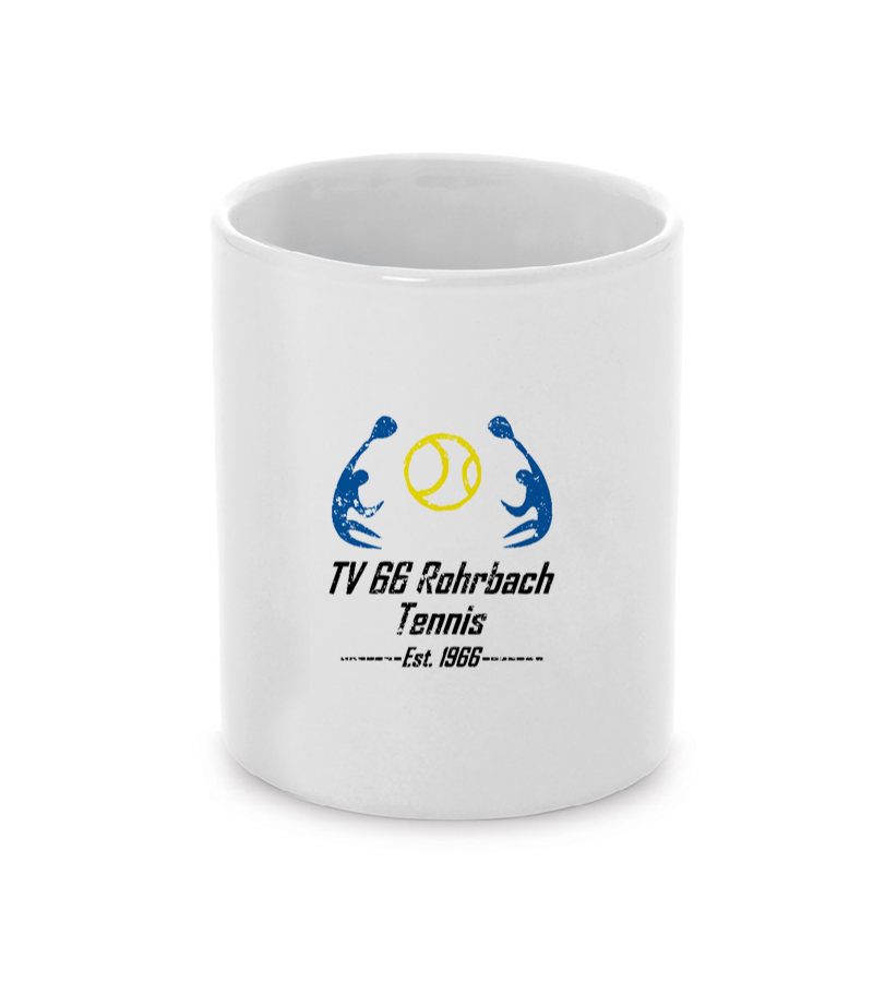 Keramiktasse White "Uwe" A