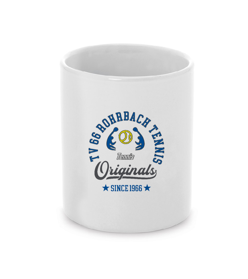 Keramiktasse White "Jacob" A