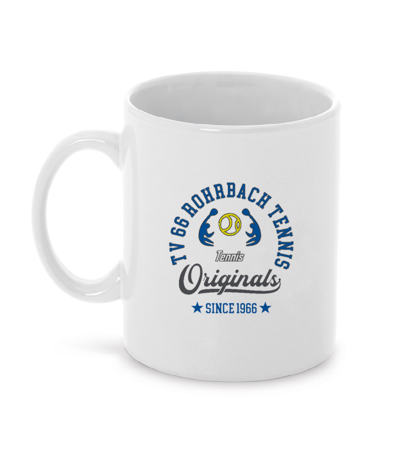 Keramiktasse White "Jacob" B
