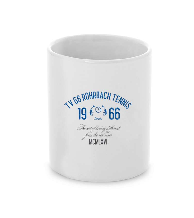 Keramiktasse White "Isack" A
