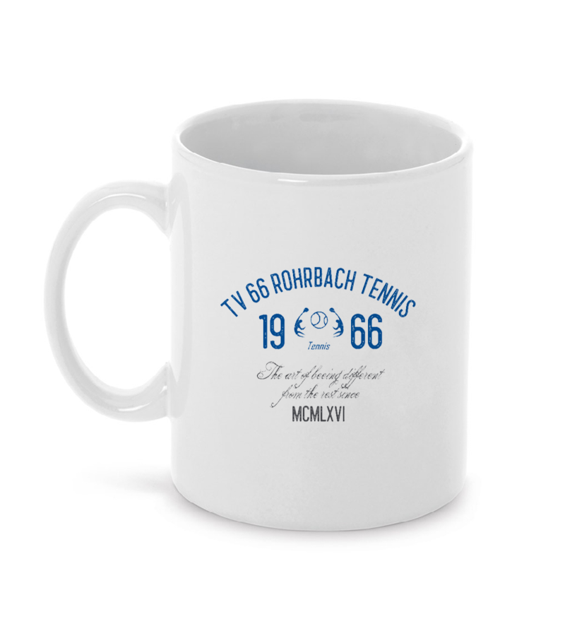 Keramiktasse White "Isack" B
