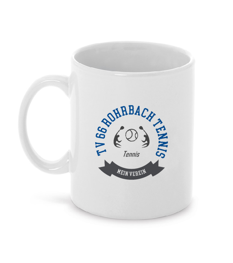 Keramiktasse White "Bono" B