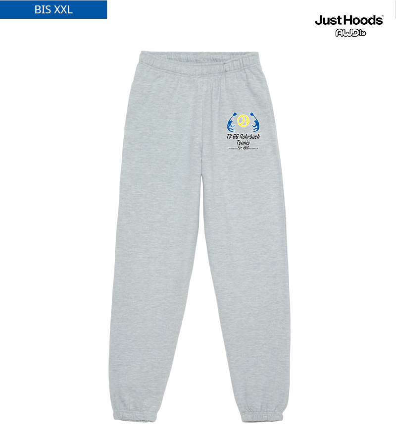 Just Hoods Herren Jogginghose Heather Grey "Uwe"