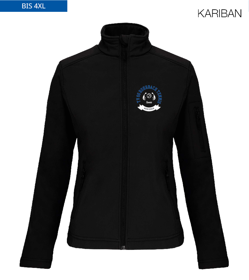 Kariban Damen Softshelljacke Black "Bono"