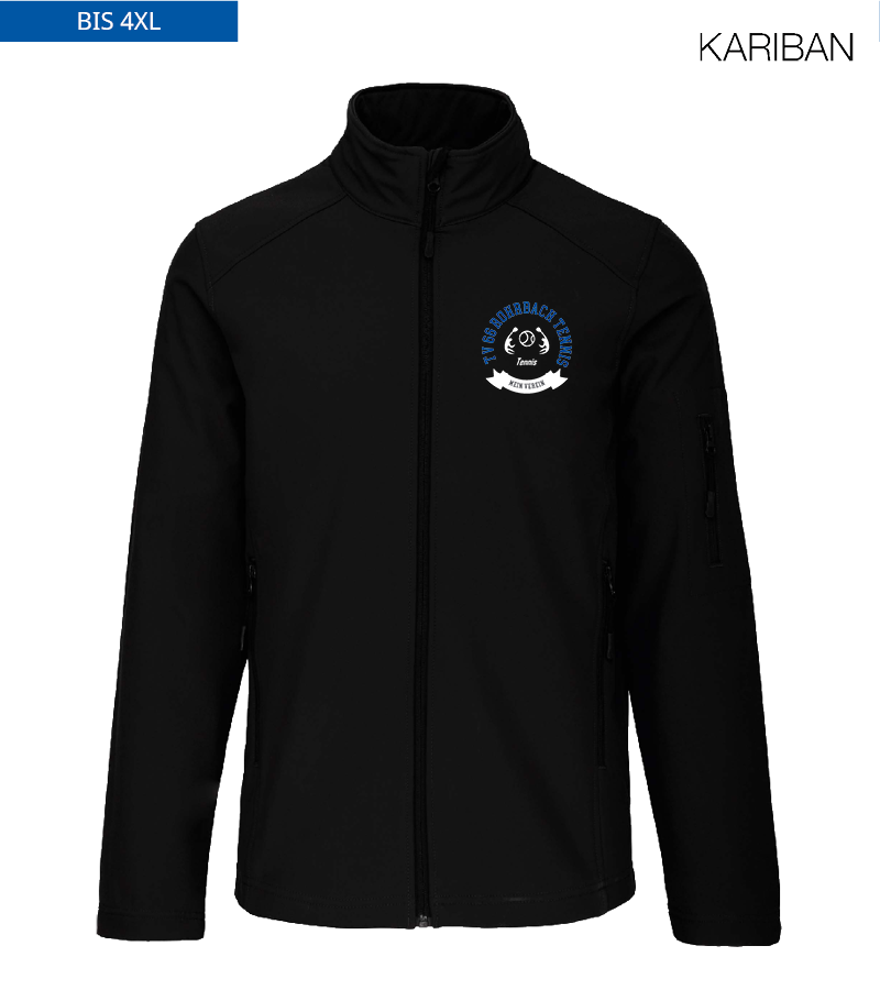 Kariban Herren Softshelljacke Black "Bono"