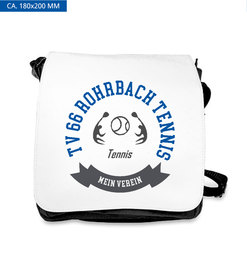 Schultertasche S Black "Bono"