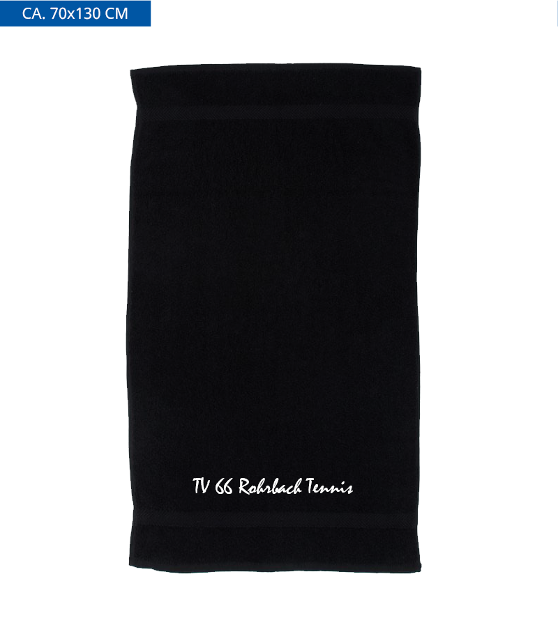 Towel City Badetuch Black "Anton"